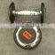 Adjustable rubber dumbbell set