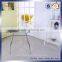 Glass Dining Table With Chromed Legs Dining Room Furniture