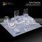 cutomized Two layers multi-function jewelry display stand tray