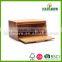 new products high quality hot selling bamboo bread box,bread bin storage box, food storage box wholesale