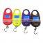 Smart mini pocket hanging scale with several colors