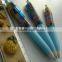 stationery plastic pen school and office pen rainbow gel ink pen