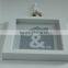 elegant, beaded and decorative wall-hung type wooden photo frame