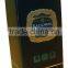 Luxury rigid paper cardboard wine factory use tube wine gift box