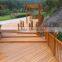 Outdoor solid wood garden decking