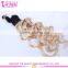 Loose Curly I Tip Hair Extensions two tone Color Remy Human Hair Pre Bonded Hair Extensions