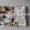 2015wholesale mult color real fox fur plate/fur blanket