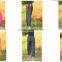 VTG HIPPIE BOHO oriental harem rayon gypsy yoga belly dance art fisherman Tribal Pants Trousers pants