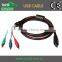 High quality vga rca audio cable and video cable