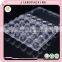 Wholesale 24 hole plastic transparent quail egg tray
