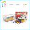 Education toy straw bulding block puzzle game for kids