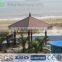 wood plastic landscape garden pergola arbor