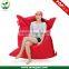 unfilled lazy lounger bean bag corner sofa bed