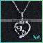 925 Sterling Silver Pendants Charms Necklace