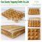 pine display box for tea,wood tea box,9-20 grooves wood box