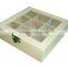 tea storage wood box,empty tea box,unfinished wood boxes with lids
