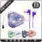 2016 plastic earphone with package, earphone stereo wireless earphone