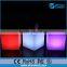 rgb color illuminated bar/party furniture,dmx portable outdoor led cube light