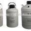 liquid nitrogen cryogenic dewar canisters with thermometer accessories