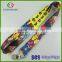 Supply promotional polyester lanyard with printed emoji as gift
