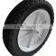 China Semi Pneumatic rubber tyre wheel tire, hard rubber,metal wheel,wheelbarrow tyre