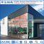 Steel structure design and glass curtain wall 4S car exhibition hall