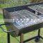 large barrel BBQ grill trolley