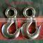 Stainless ss304 cargo lifting hanging self lock Hook sus316/304 with latch