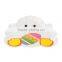 cute designs plastic plate/dish for kids