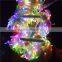 Battery led durable high quality pvc wire 100 led string lights