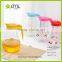 wholsale plastic cold water kettle with lid juice /tea bottle