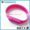 USB and bracelet function silicone bracelet, various capacity USB memory, 32GB memory USB