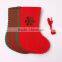 2017 wholesale indoor felt hang christmas decoration in stock