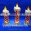 LED Light Acrylic colorful candle table decoration for 2015