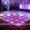 fashionable dance hall floor panel colorful interactive led flooring
