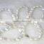 wholesale AA 13-14mm white coin freshwater pearl bracelet