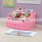 2016 New Custom Children Room Pink Plastic Toys Big Storage Box from ICTC Factory
