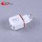 New model Changhua 2 USB cell phone charger with OEM logo metal plate
