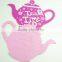 16133 kettle shape unti-skidding table silicone mat