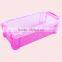 2016 New Clear Large Plastic Storage Container With Handle
