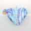 Beautiful 3 color bling cute heart colorful pillow plush toy
