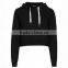 Fashion Pullover Crop Top Hoodies Women Plain Slim Fit Hoodies Wholesale