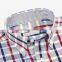Combed cotton button down collar designer men's slim fit men shirt