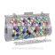 rhinostone deco fancy clutch bag / women wonderful rhino purse Evening handbag Gorgeous Bridal Wedding Purse Party bag Handbag