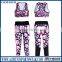 women fitness pants, Printed Elastic Waist Band Seamless Leggings