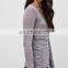 High Quality Clothing Manufacturers Ladies Polyester Spandex Blouse Wholesale Fashion Clothing NT7005