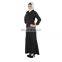 factory price black new model abaya in dubai,hot selling high quality muslim abaya with button