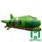 Giant Woodland Plane inflatable Tunnel Game