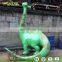 Playground FRP Attraction Cartoon Dinosaur Statue