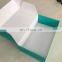 100% custom teal shipping box wholesale packaging